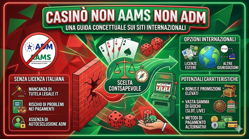 Casino non AAMS non ADM