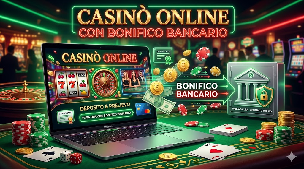 Casino online con Bonifico bancario