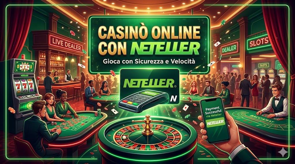 Casino online con Neteller
