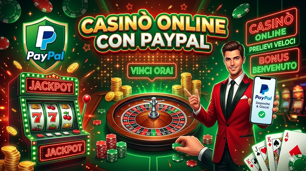Casino online con PayPal