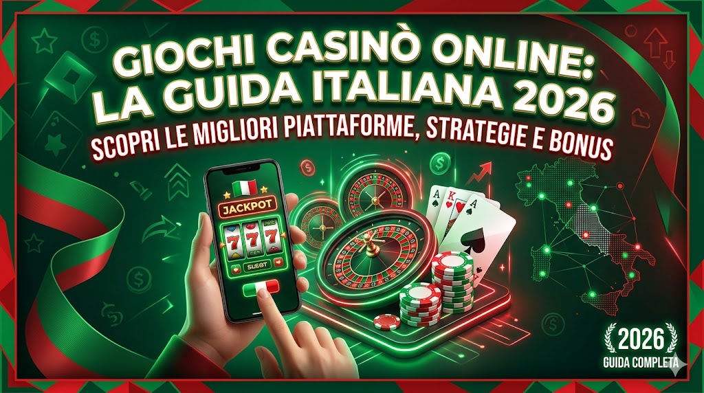Giochi casino online la guida italiana 2026